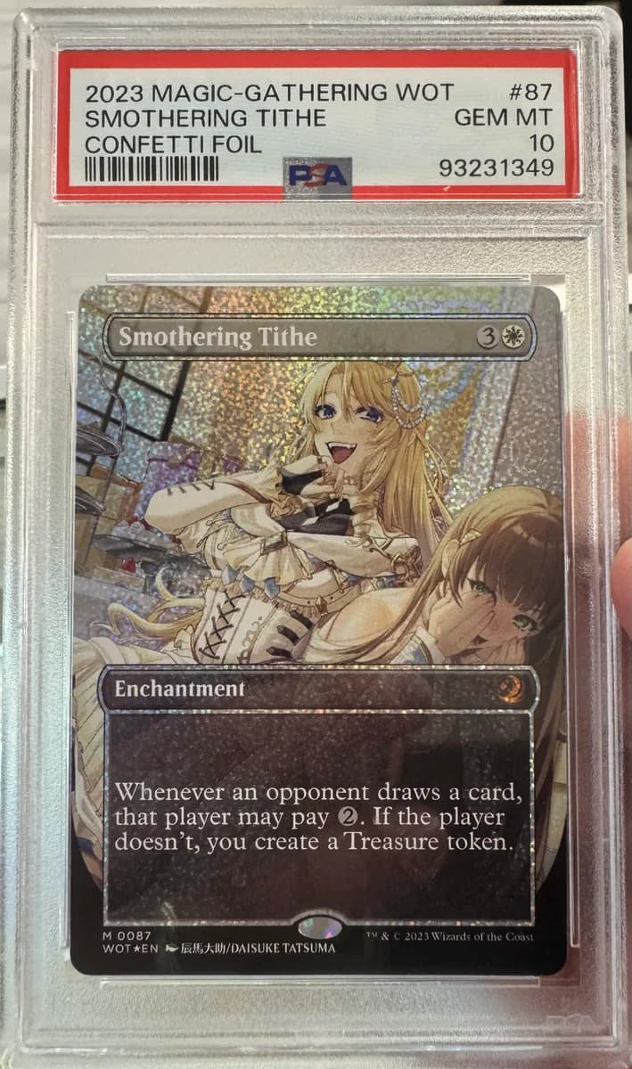 Smothering Tithe (Anime Borderless) (Confetti Foil)