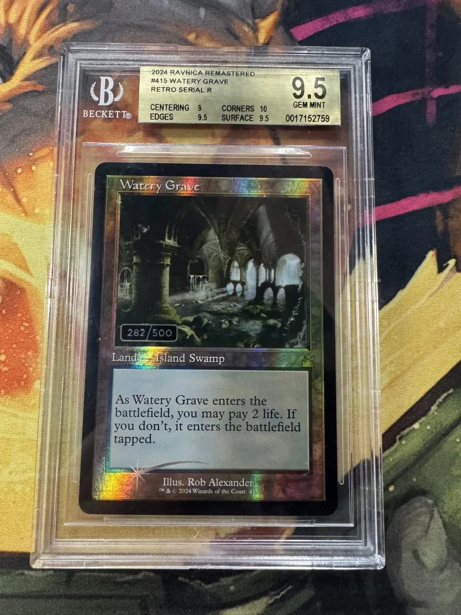 Watery Grave (Retro Frame) (Serial Numbered)