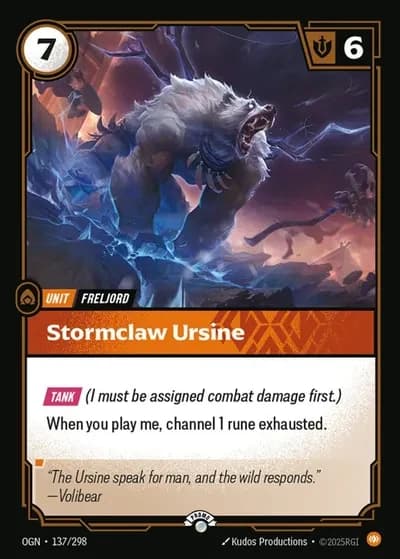 Stormclaw Ursine
