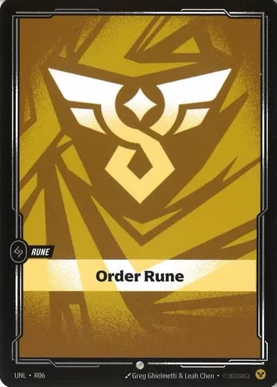 Order Rune