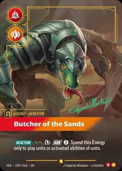 Renekton, Butcher of the Sands (Signature)