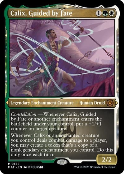 Calix, Guided by Fate (Foil Etched)