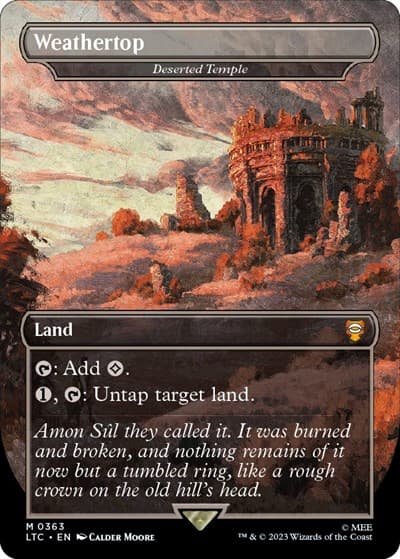 Weathertop - Deserted Temple