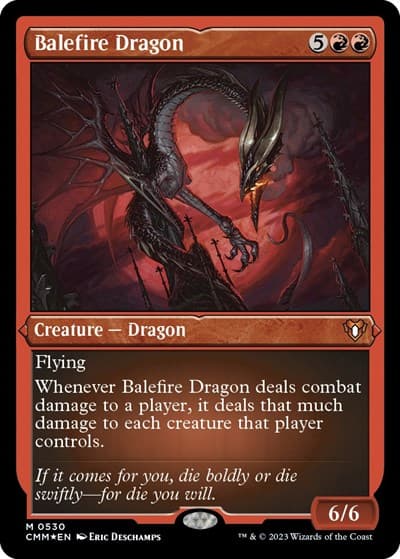 Balefire Dragon (Foil Etched)