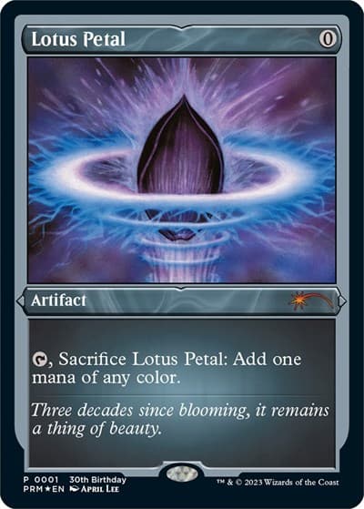 Lotus Petal (Foil Etched)