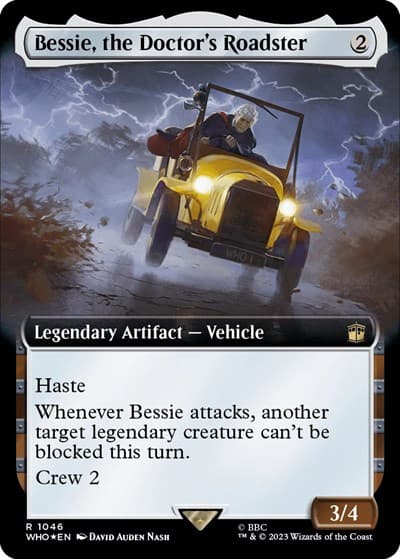 Bessie, the Doctor's Roadster (Extended Art) (Surge Foil)