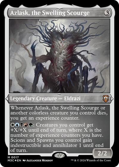 Azlask, the Swelling Scourge (Foil Etched)