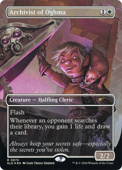 Archivist of Oghma (Rainbow Foil)