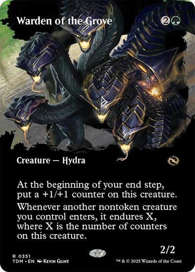 Warden of the Grove (Borderless)