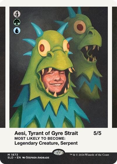 Aesi, Tyrant of Gyre Strait (Rainbow Foil)