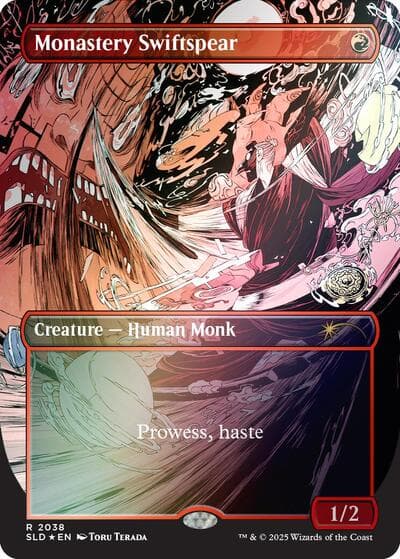 Monastery Swiftspear (2038) (Rainbow Foil)