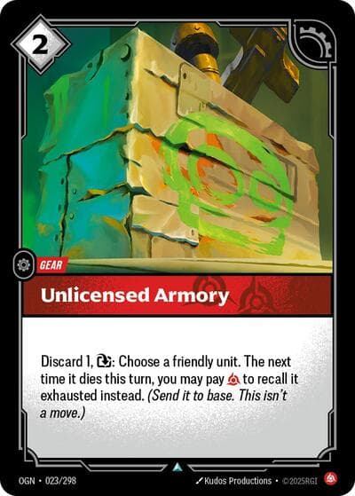 Unlicensed Armory