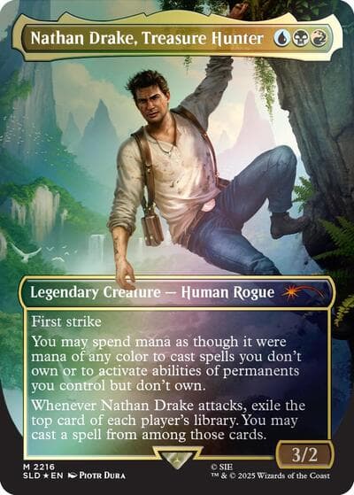 Nathan Drake, Treasure Hunter (Rainbow Foil)