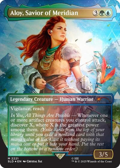 Aloy, Savior of Meridian (Rainbow Foil)