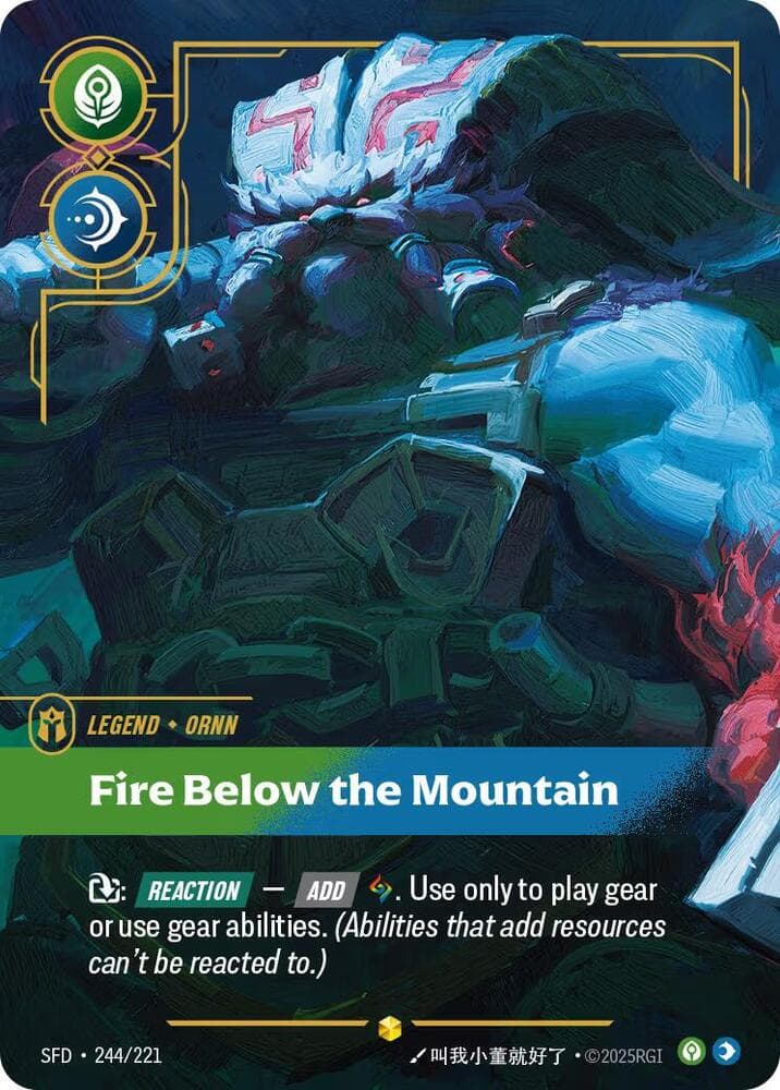 Ornn, Fire Below the Mountain (Overnumbered)
