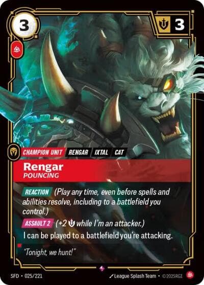 Rengar - Pouncing