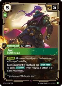 Jax - Unmatched
