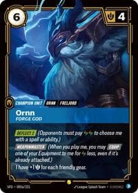 Ornn - Forge God (Alternate Art)