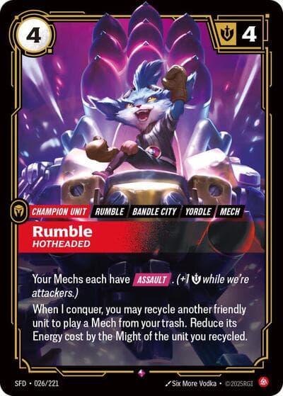 Rumble - Hotheaded