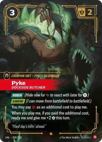 Pyke - Dockside Butcher