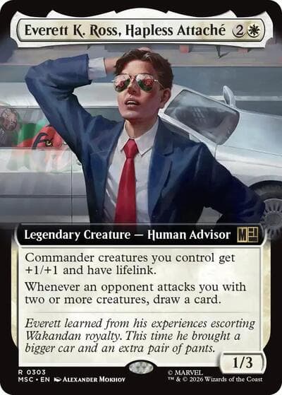 Everett K. Ross, Hapless Attache (Extended Art)