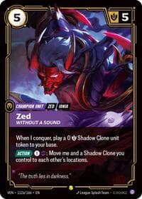 Zed - Without a Sound (Alternate Art)