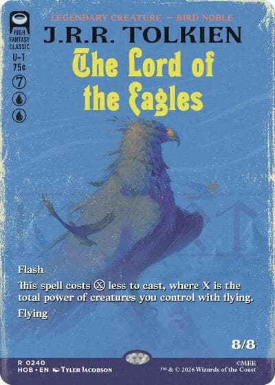 The Lord of the Eagles (Borderless)