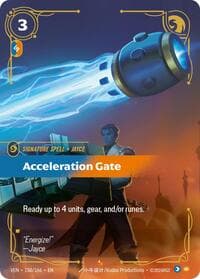 Acceleration Gate