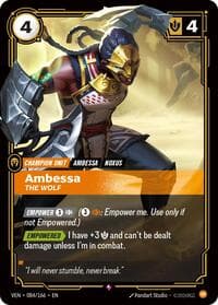 Ambessa - The Wolf