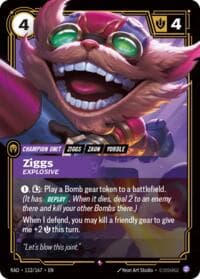 Ziggs, Explosive