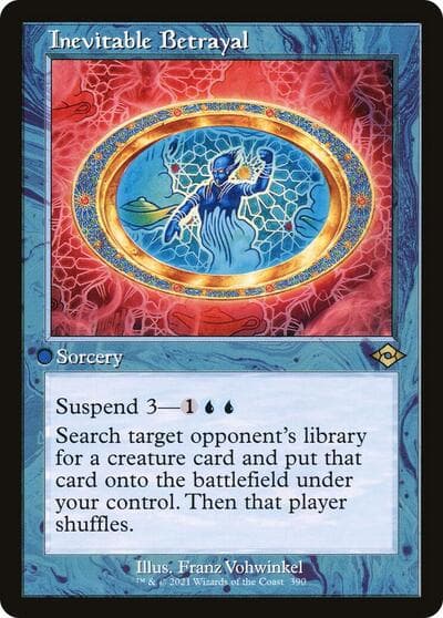Inevitable Betrayal (Retro Frame) (Foil Etched)
