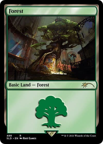 Forest (Secret Lair x Arcane: Lands)