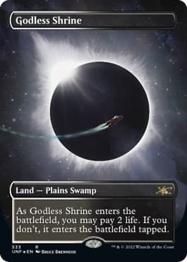 Godless Shrine (Borderless) (Galaxy Foil)