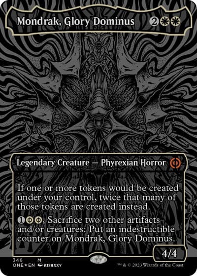 Mondrak, Glory Dominus (Oil Slick Raised Foil)
