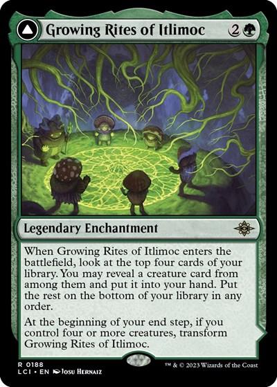 Growing Rites of Itlimoc