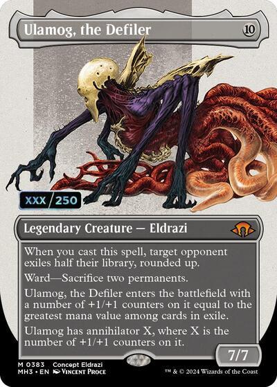 Ulamog, the Defiler (Borderless)