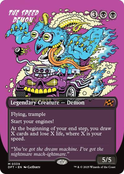 The Speed Demon (Borderless)
