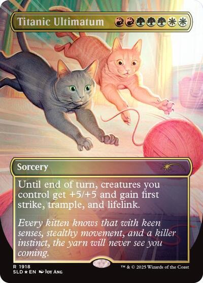 Titanic Ultimatum (1918) (Rainbow Foil)