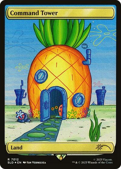 Command Tower (7012) (Rainbow Foil)