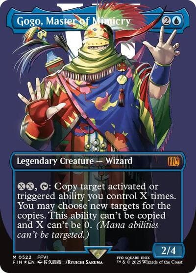 Gogo, Master of Mimicry (Borderless) (Surge Foil)