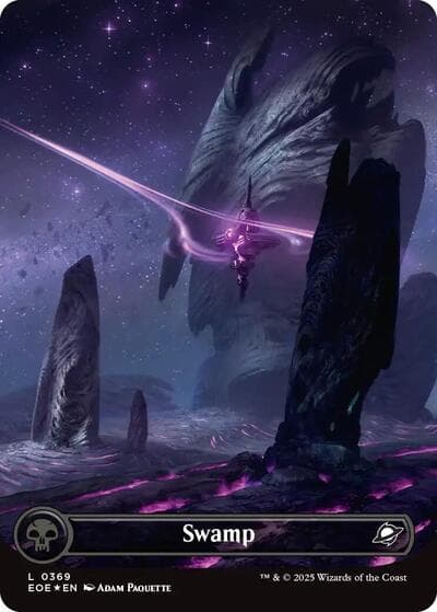 Swamp (0369) (Borderless) (Galaxy Foil)