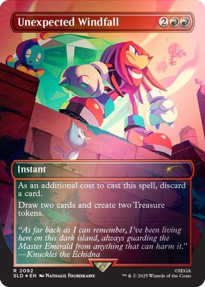 Unexpected Windfall (2092) (Rainbow Foil)