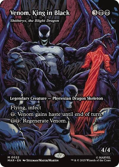 Venom, King in Black - Skithiryx, the Blight Dragon (Borderless)