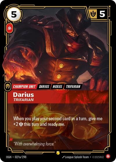 Darius - Trifarian (Alternate Art)