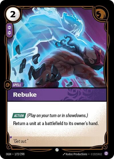 Rebuke