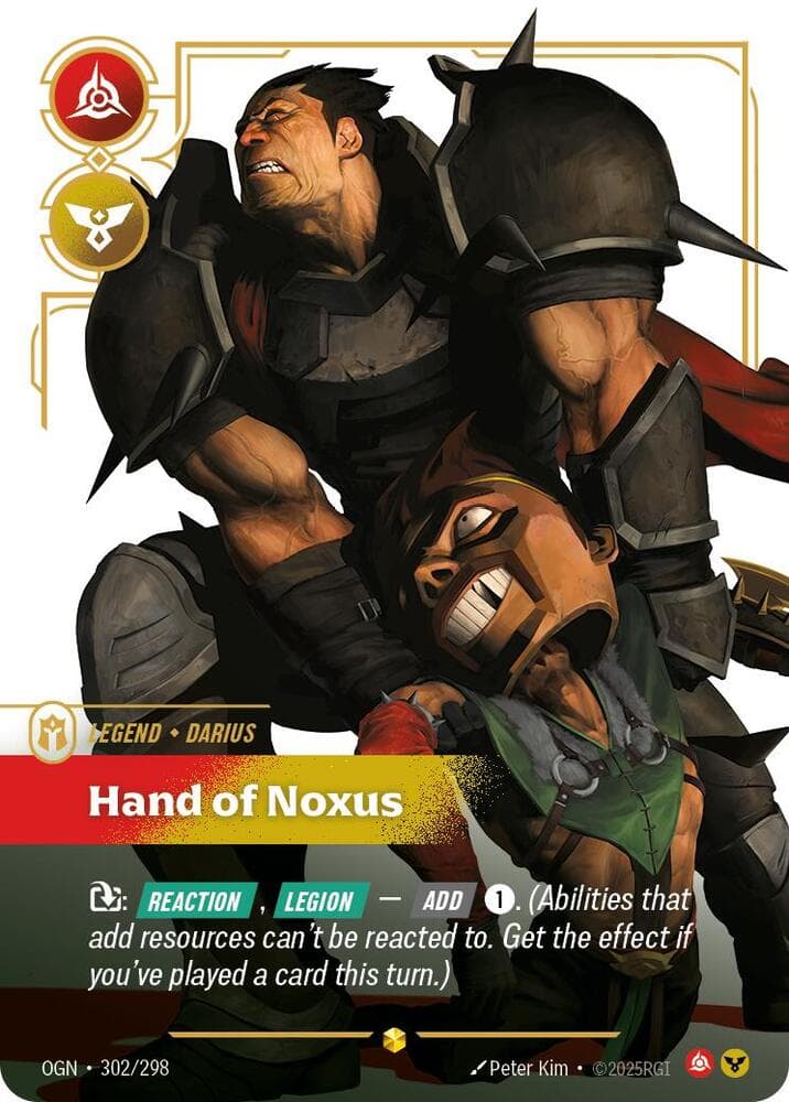 Darius, Hand of Noxus (Overnumbered)