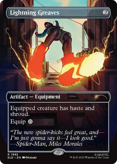 Lightning Greaves (1992) (Rainbow Foil)
