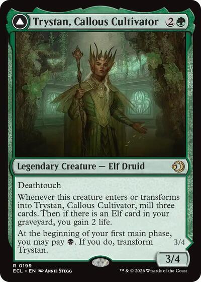 Trystan, Callous Cultivator