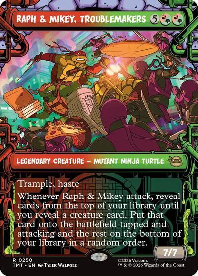 Raph & Mikey, Troublemakers (Showcase)
