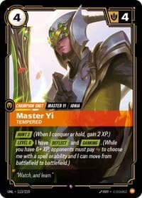 Master Yi - Tempered